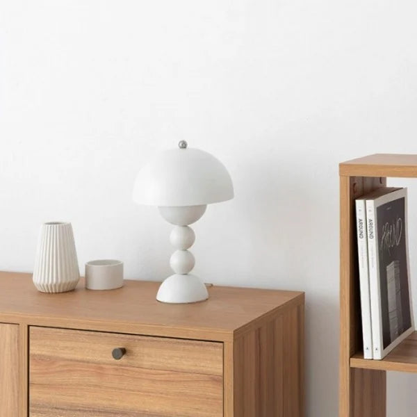 Scandinavian LED Rechargeable Colorful Table Lamp for Living Room and Bedroom