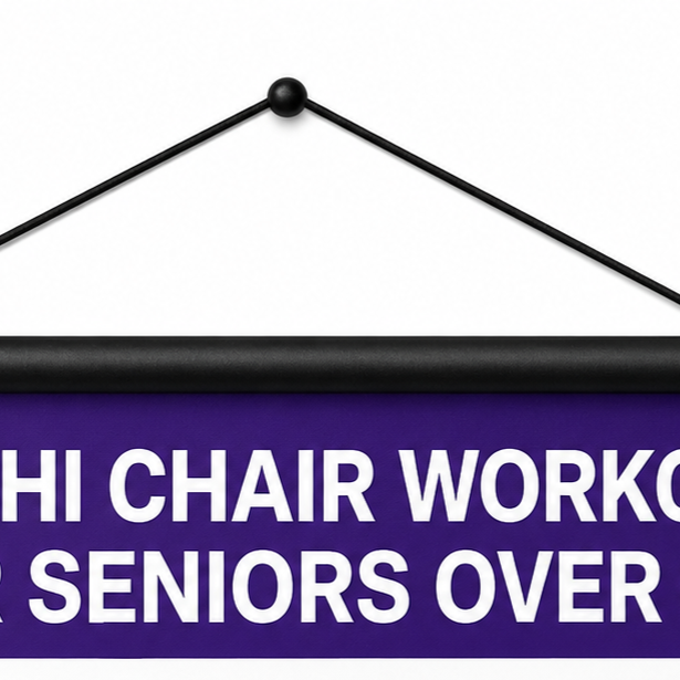 Seated and Standing Tai Chi Wall Chart