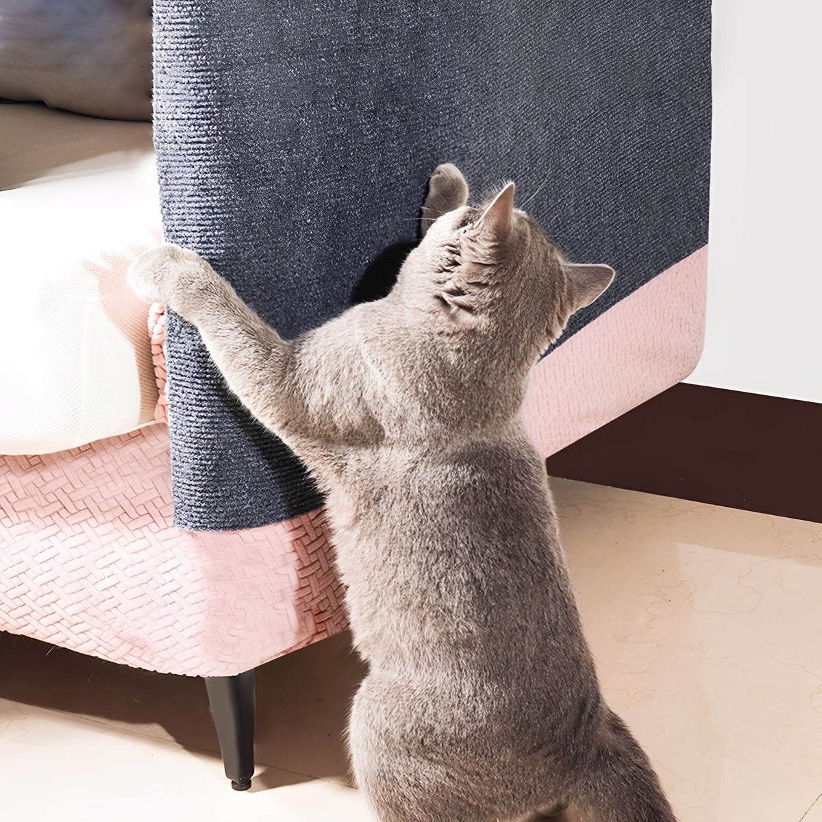 Self-Adhesive Cat Scratch Mat Furniture Protector