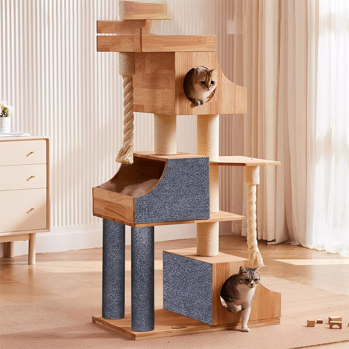 Self-Adhesive Cat Scratch Mat Furniture Protector