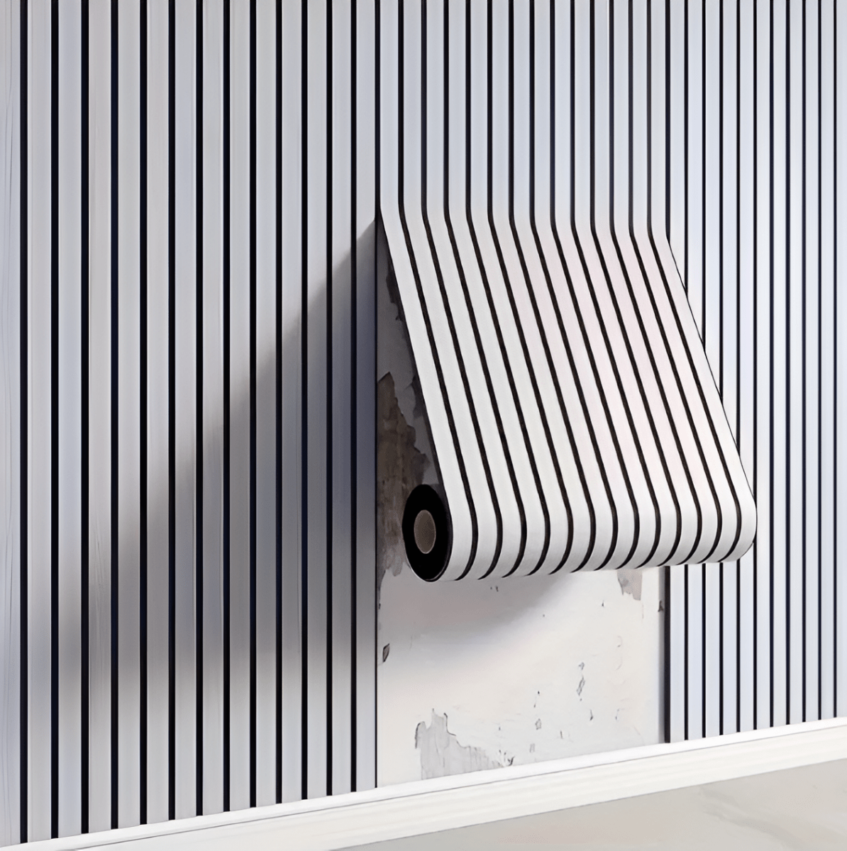 Self-Adhesive Wood-Look Panels for Wall Design