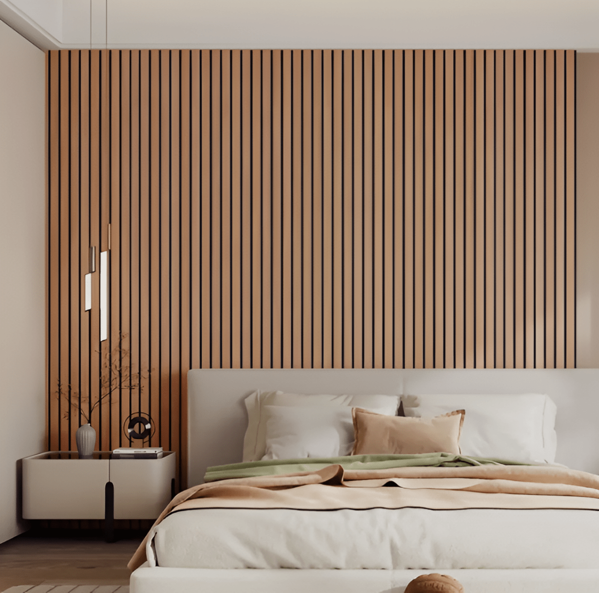 Self-Adhesive Wood-Look Panels for Wall Design