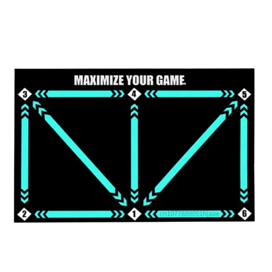 Sideline Edge Football Training Mat Bundle With Video Drills For Home Practice