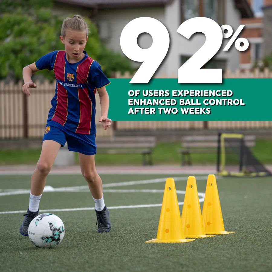 Sideline Edge Football Training Mat Bundle With Video Drills For Home Practice