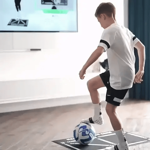 Sideline Edge Football Training Mat Bundle With Video Drills For Home Practice