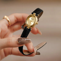 Sienna - Reloj elegante de cuarzo con esfera dorada