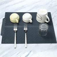 Tapis de Séchage en Silicone pour Vaisselle