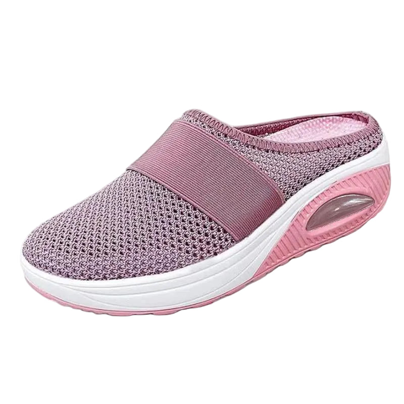 Slip-On Running Shoes with Air Cushion Sole