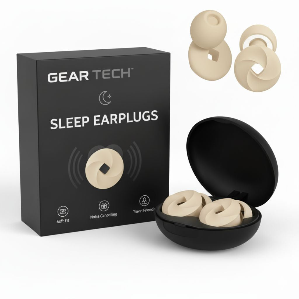 SlumberNest Sleep Ear Plugs With 33 dB Noise Reduction For All Night Comfort