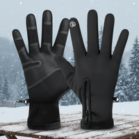 SNOWPROTECT – Gants chauffants isolants pour neige, pluie et vent avec fonction écran tactile