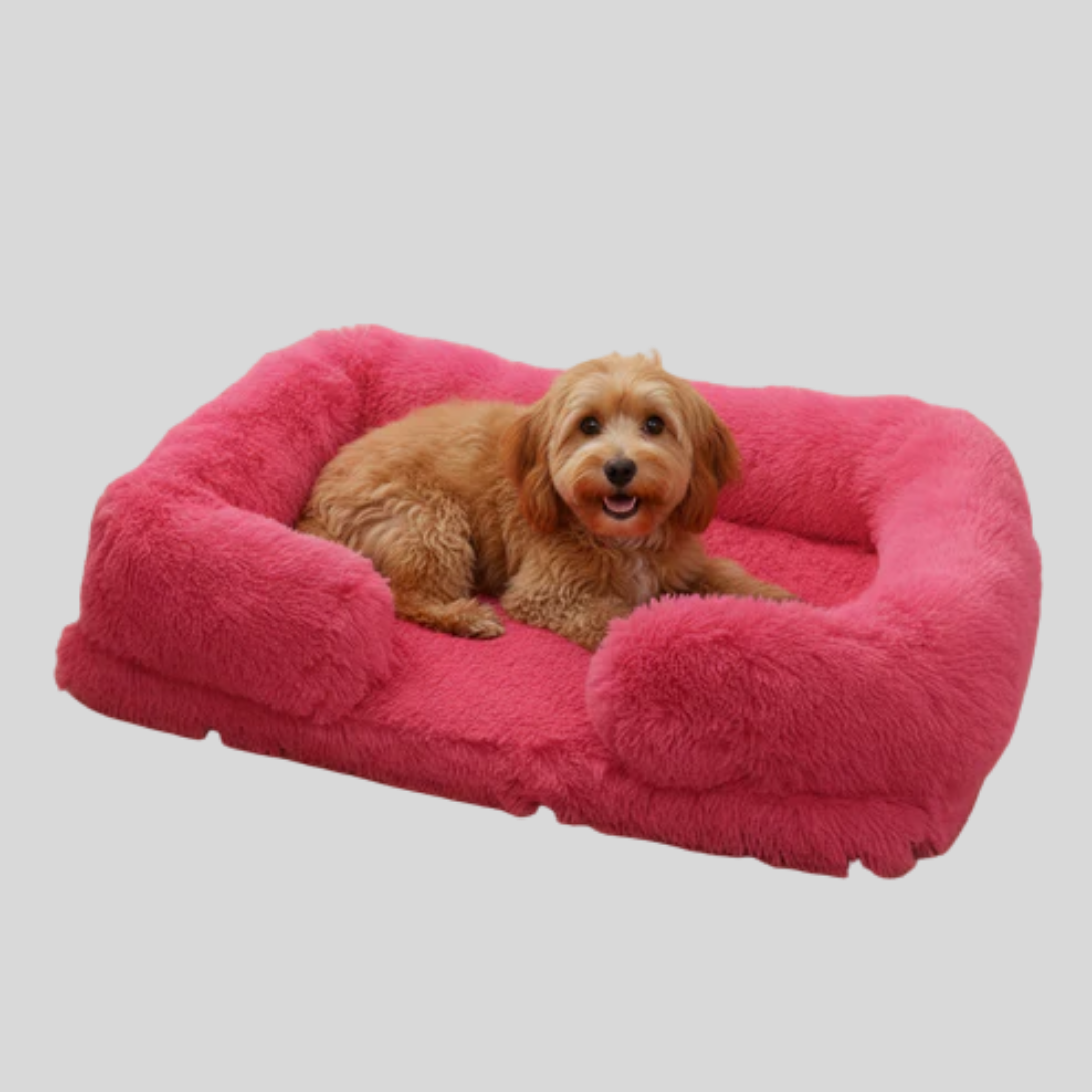Snug & Cozy Calming Dog Bed