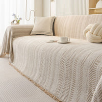 SNUGGLETEXTILE – Funda de sofá de chenilla: resistente a arañazos y lavable