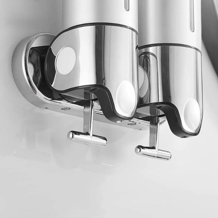 SOAPFORT – High-quality wall-mounted soap dispenser with elegant stainless steel design