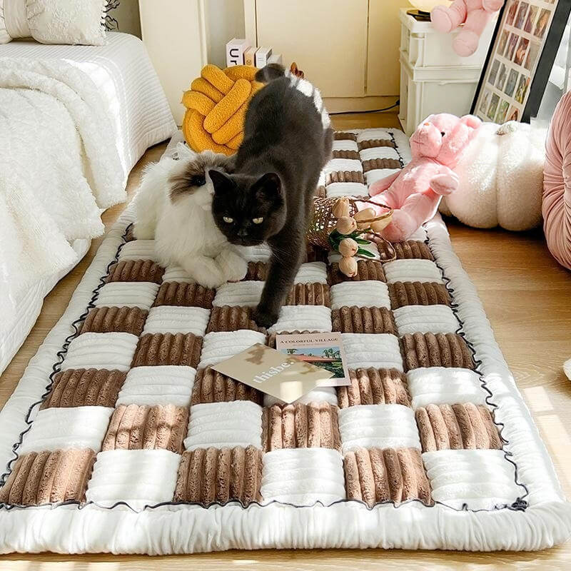 Soft Chenille Pet Blanket – Washable Non-Slip Sofa Protector for Dogs & Cats