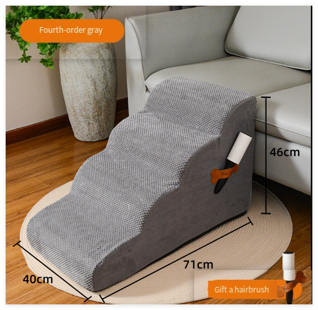 Escalier moelleux pour chien, adapté aux articulations, pour lit