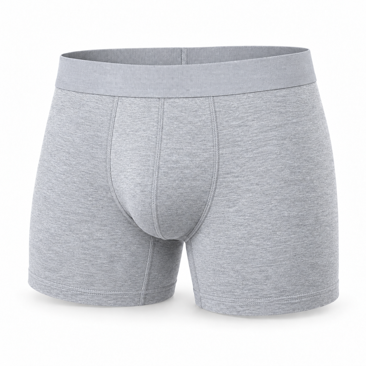 Caleçons boxeurs doux en modal, jambes plus longues, sous-vêtements anti-remontée