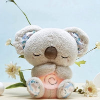 Jouet en Peluche Apaisant avec Lumière et Son pour Enfants, Doux et Sûr pour les Câlins