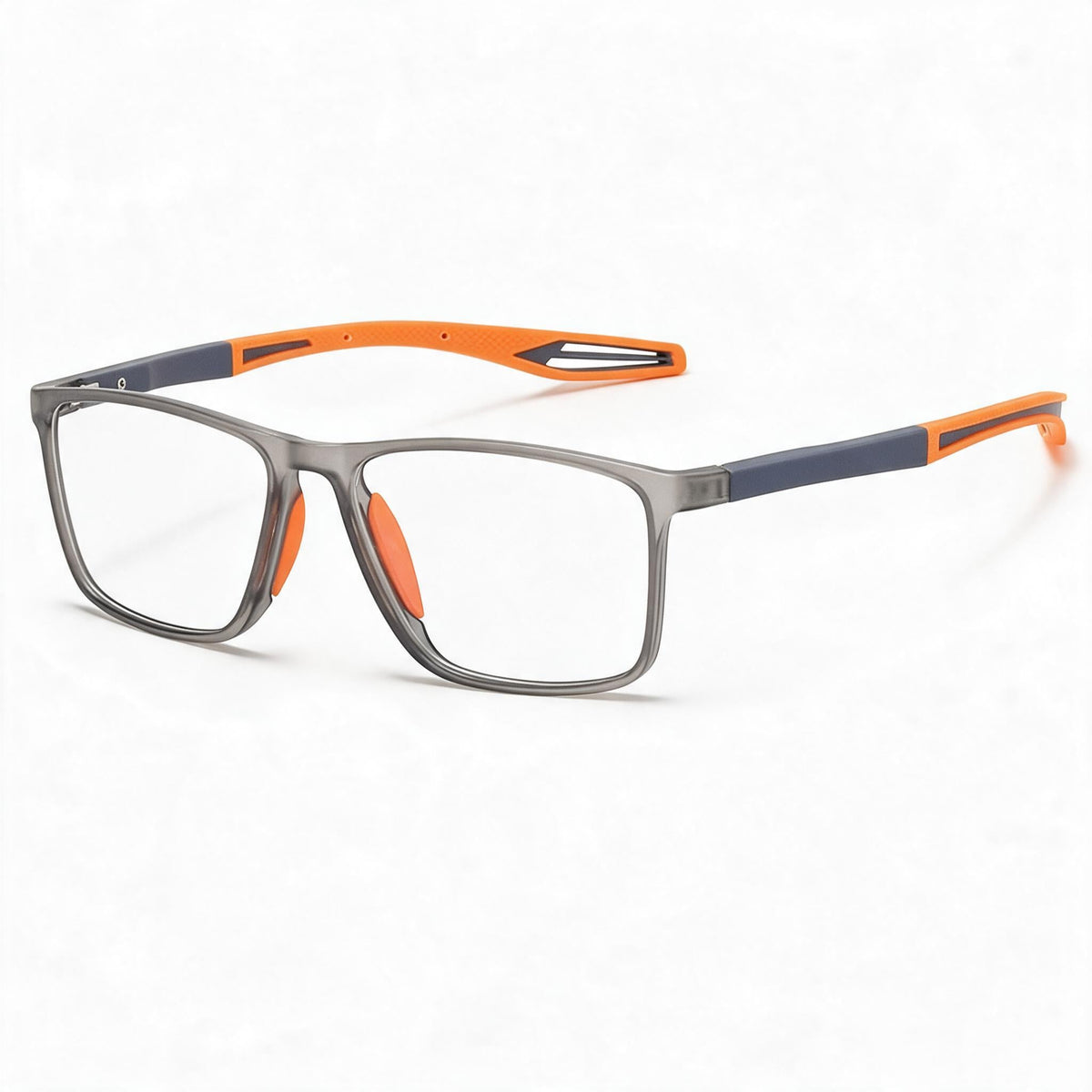 Sports Reading Glasses with Blue Light Filter – Ultralight Rectangular Frame (+1.00 to +4.00 Diopters)