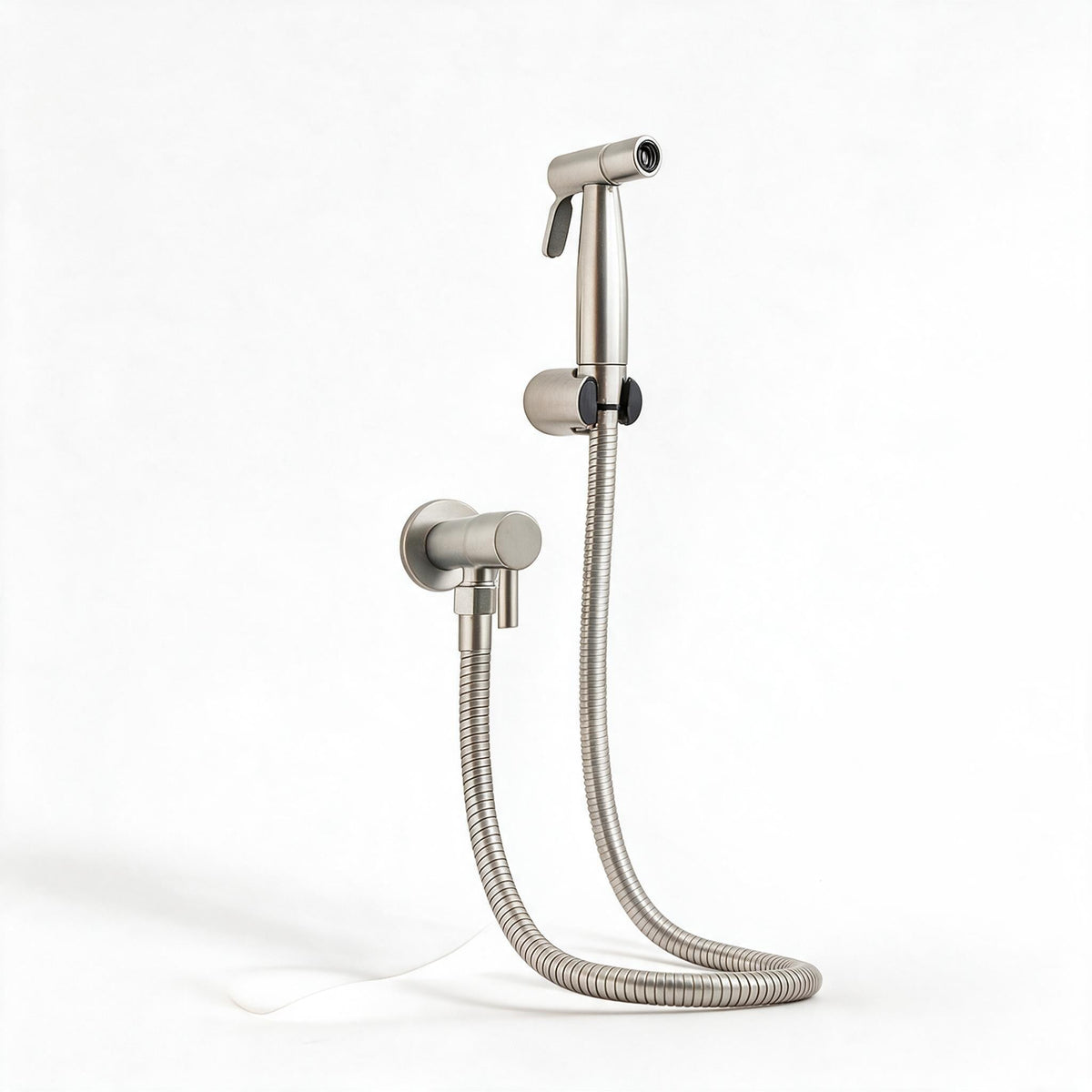Stainless Steel Handheld Bidet Sprayer – Toilet Bidet Shower with Wall Mount