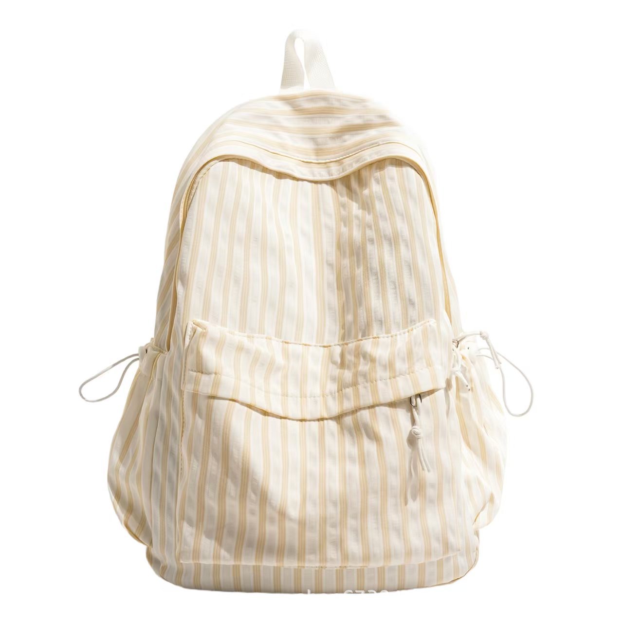 Sac à dos rayé avec poches latérales