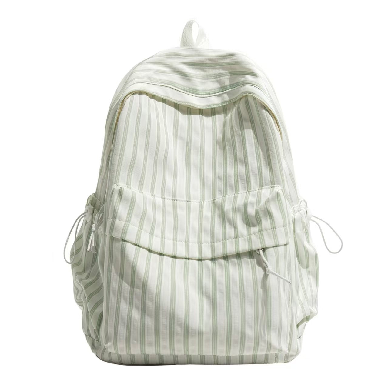 Sac à dos rayé avec poches latérales