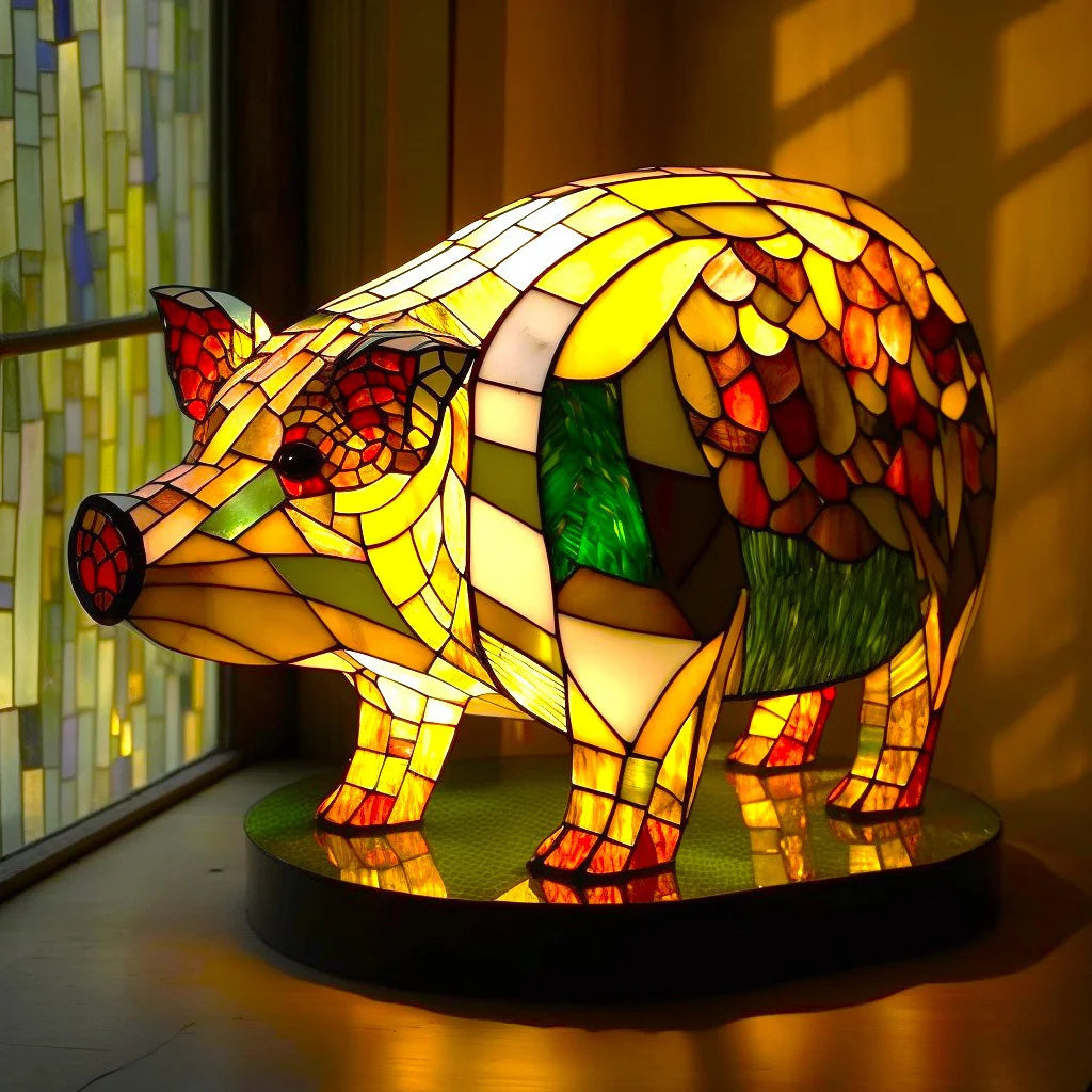 Stylish Decorative Lamp with Artistic Form and Ambient Light