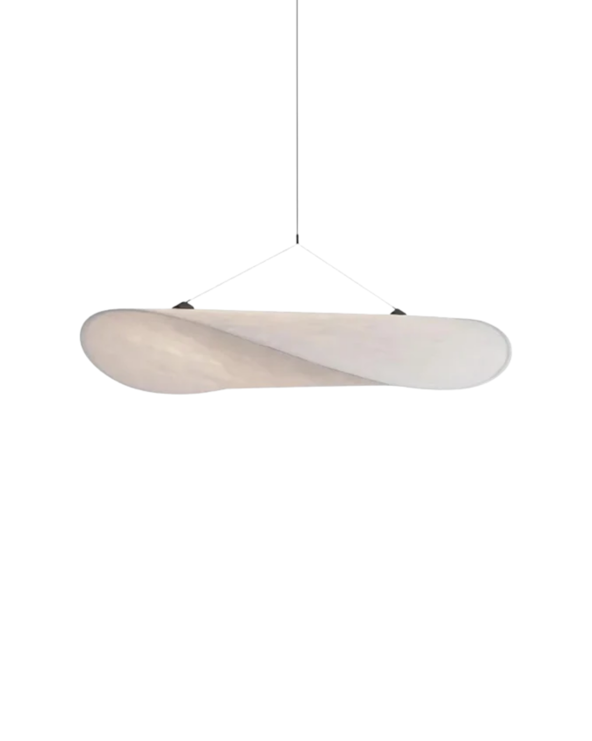Subtle Japandi Lamp with a Light Eclipse Effect