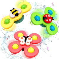 Spinner con ventosa 3 piezas