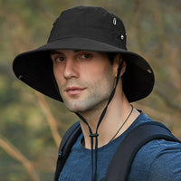 Chapeau SUNSAFE - Chapeau de soleil respirant avec protection UV pour aventures en plein air