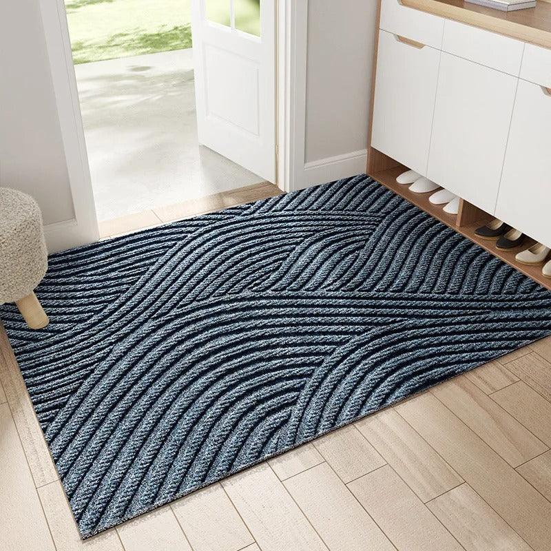 TerraGuard Pro Non-Slip Door Mat For Indoor And Outdoor Use That Traps Dirt