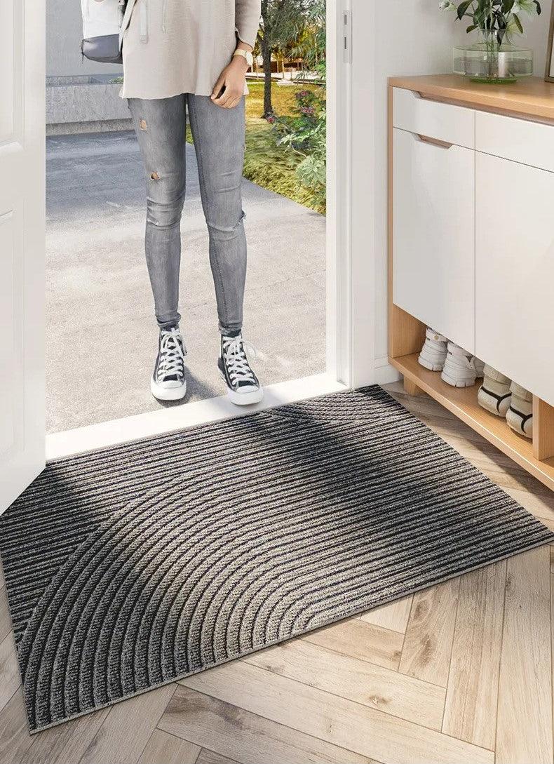 TerraGuard Pro Non-Slip Door Mat For Indoor And Outdoor Use That Traps Dirt