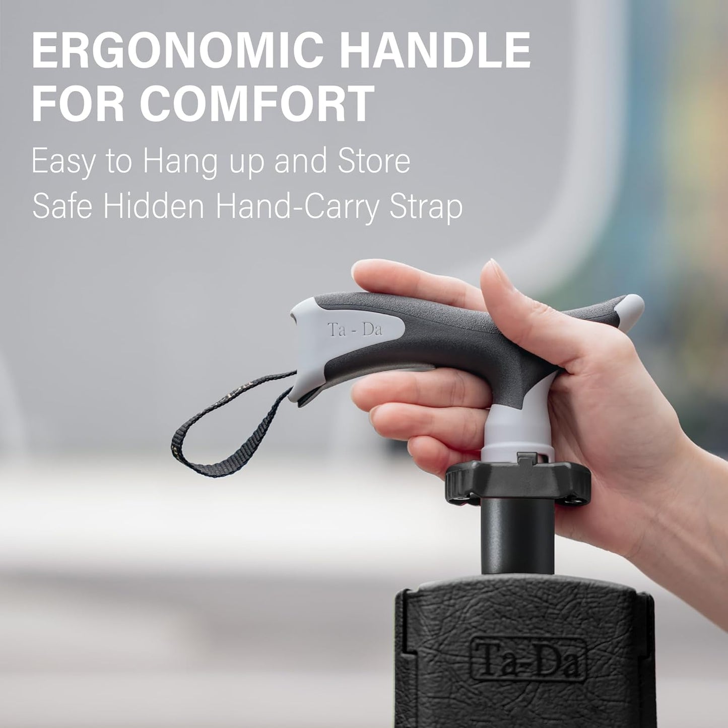 TerraNest Hiking Pole With Built-In Seat for Breaks