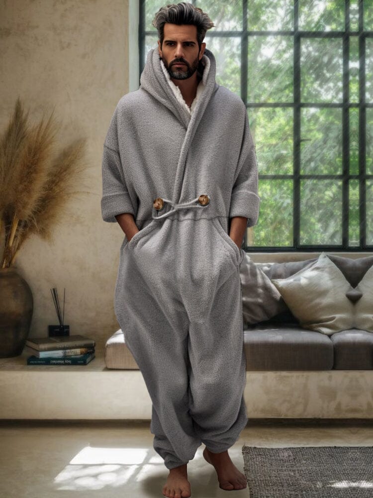 Thermal Fleece-Lined Jumpsuit