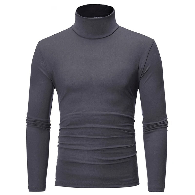 Thermal Shirt with High Neck for Men