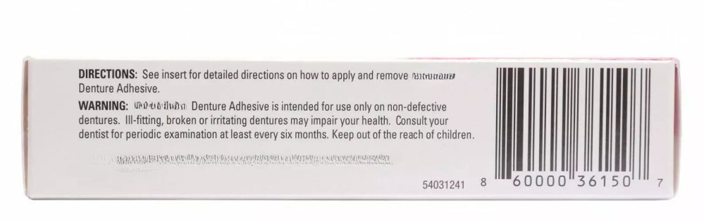 Thermoplastic Denture Adhesive