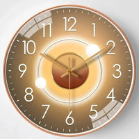 TICKLESS – Reloj de pared silencioso con esfera minimalista y acabado elegante