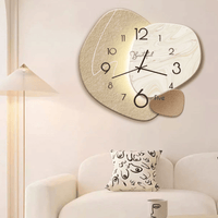 TIMENORD – Reloj de pared escandinavo elegante con funcionamiento silencioso
