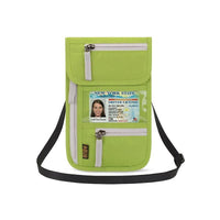 Cartera de viaje con bloqueo RFID
