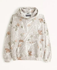 Sudadera con capucha camuflaje para hombres y mujeres