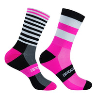 Chaussettes de sport colorées unisexes
