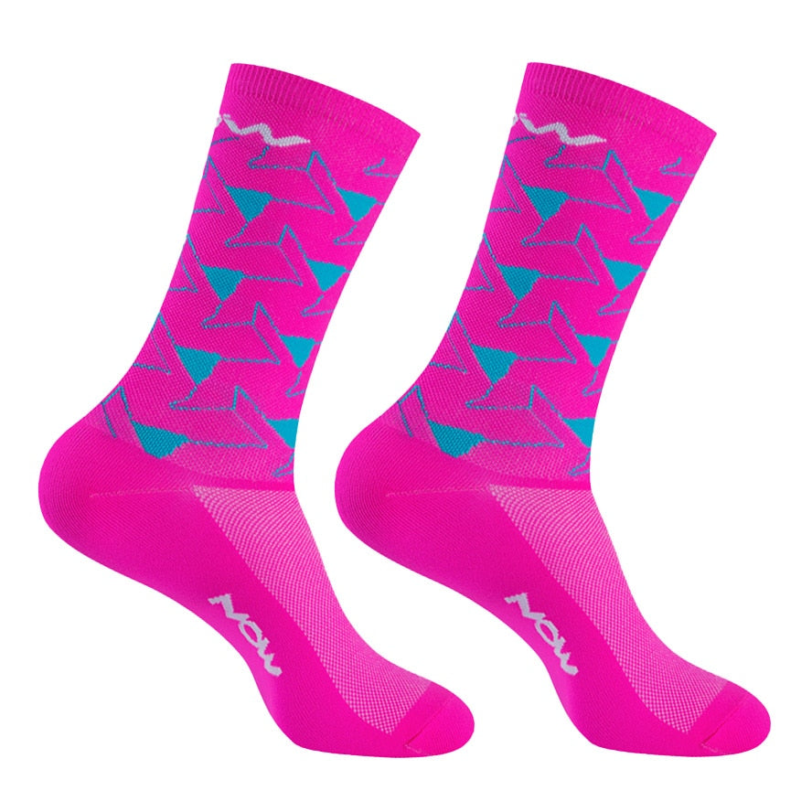 Chaussettes de sport colorées unisexes