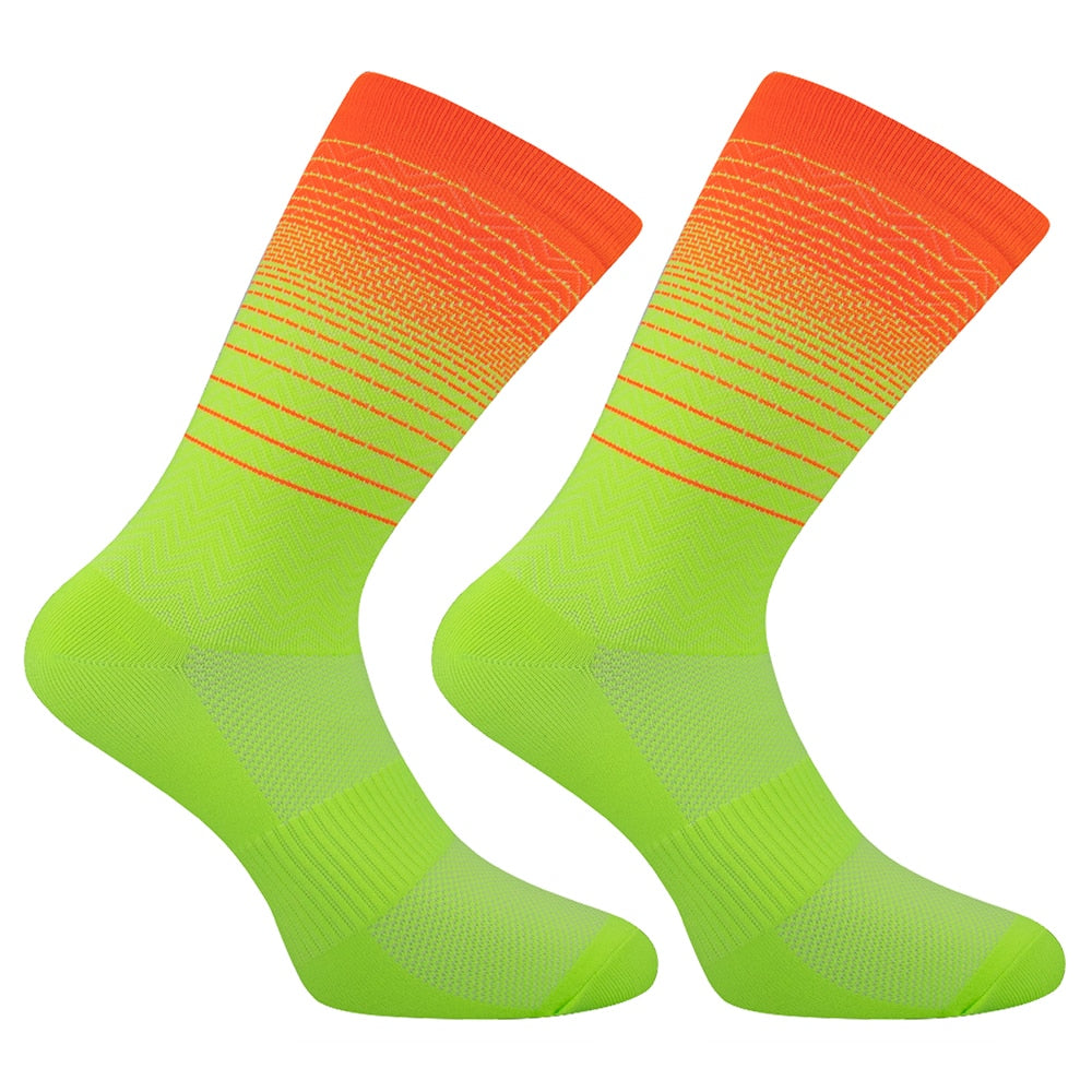 Chaussettes de sport colorées unisexes