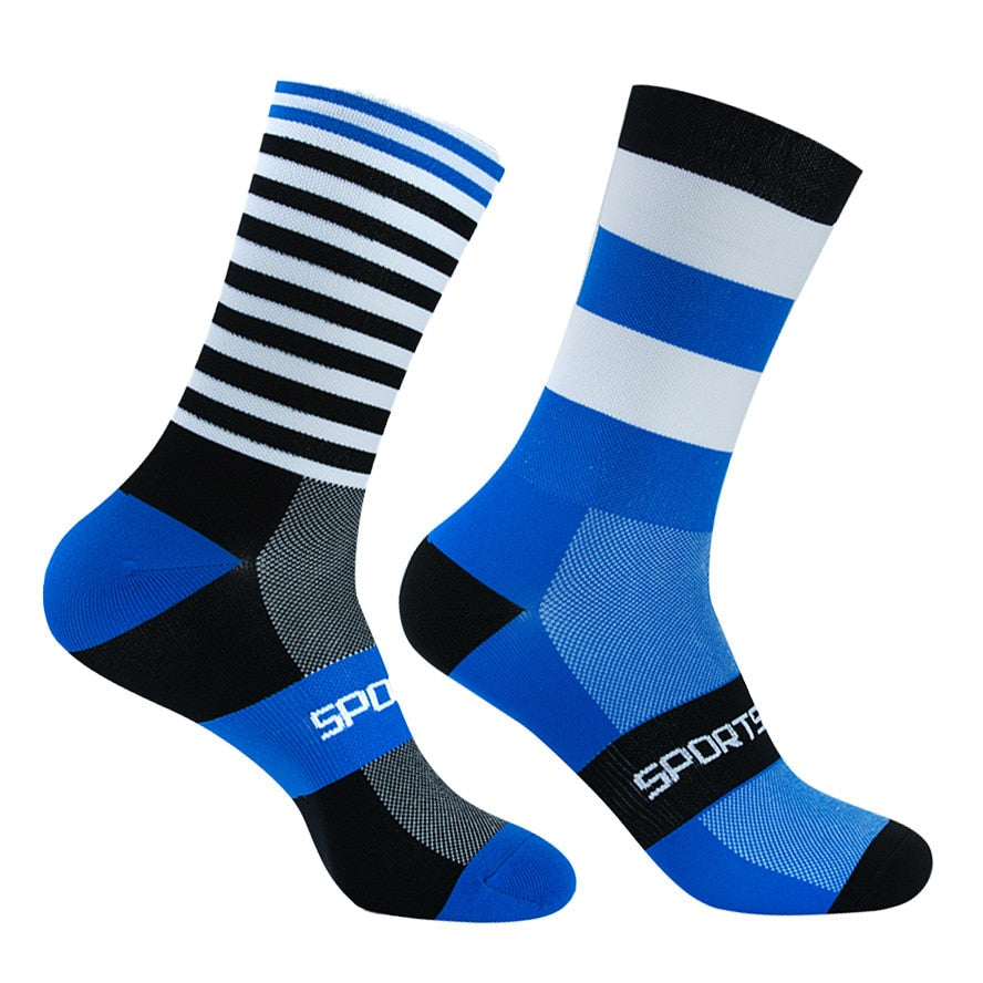 Chaussettes de sport colorées unisexes