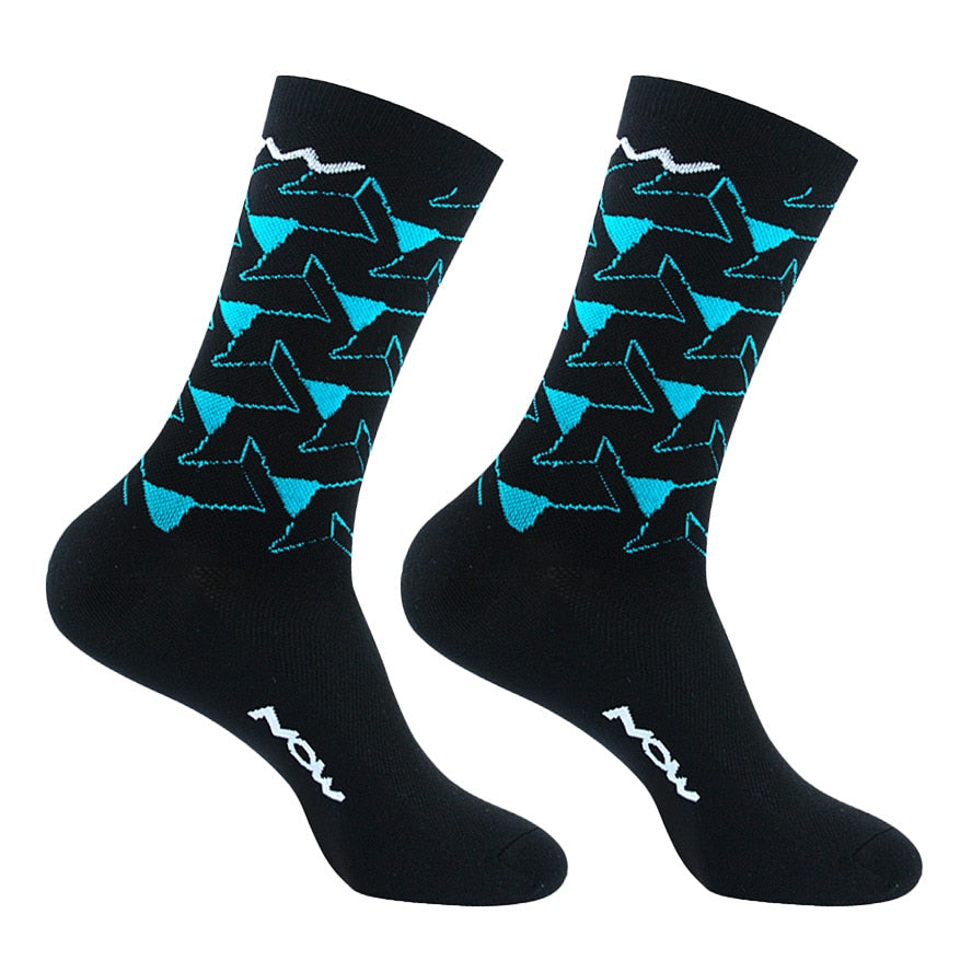 Chaussettes de sport colorées unisexes