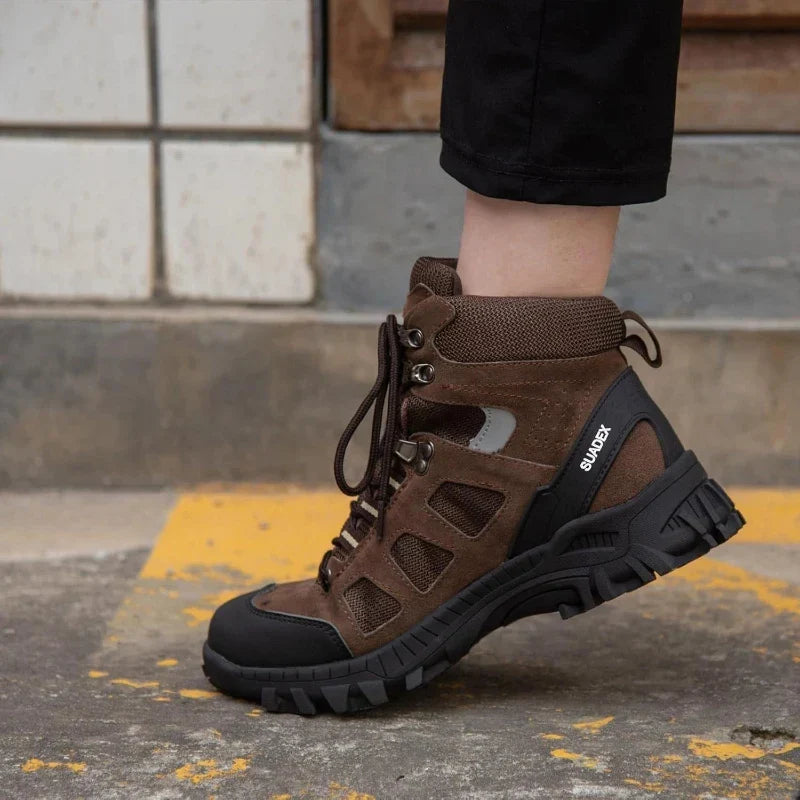 Bottes de sécurité unisexes indestructibles à embout en acier