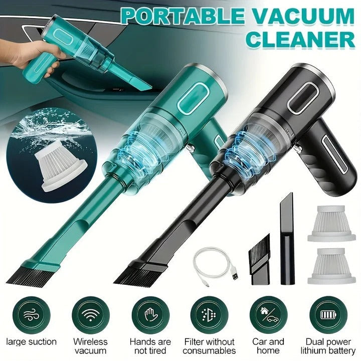 Mini aspirateur rechargeable par USB pour la voiture et la maison