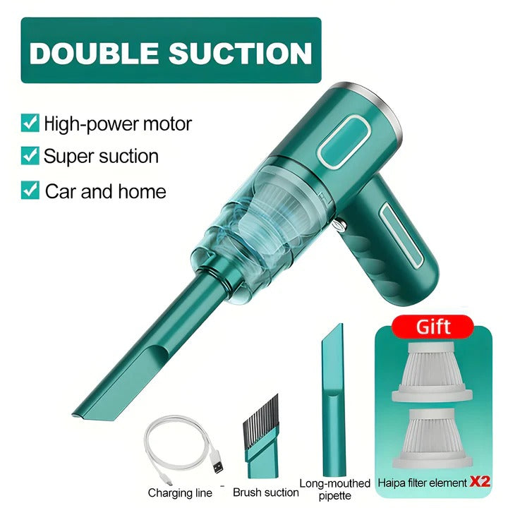 Mini aspirateur rechargeable par USB pour la voiture et la maison