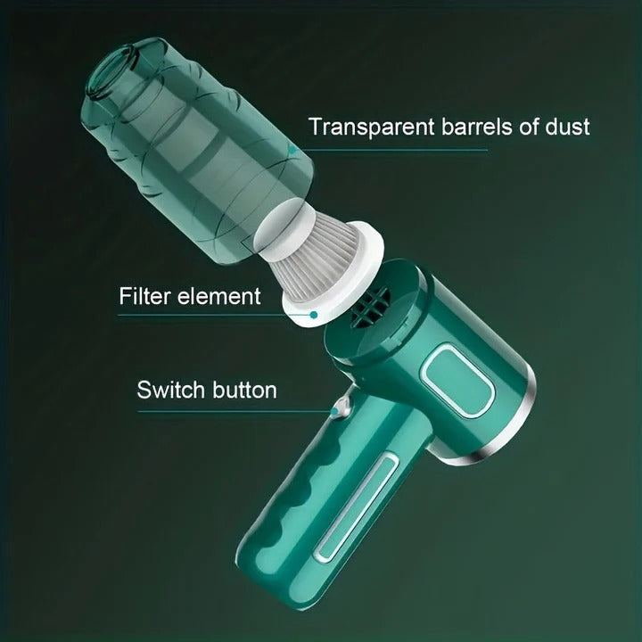 Mini aspirateur rechargeable par USB pour la voiture et la maison