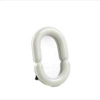 Vanilla Ceramic Makeup Mirror