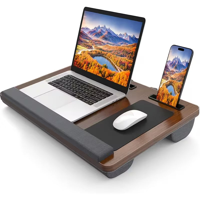 Tablette polyvalente pour ordinateur portable, pour lit ou canapé, avec hauteur réglable